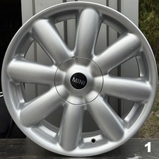1 Alufelge "Crown Spoke" 6769411,7x17 ET48 LK4x100 MINI R50 52 53 55 56 57 58 59