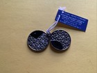 Blue moon Beads 2009 Metal Charm 2 Pc. Craft — photo 1