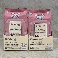 The Cr me Shop Makeup Removing Wipes Coconut Oil 60 Wipes/Pack Lot of 2 Packs