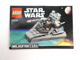 Lego STAR WARS MICROFIGHTERS Lot of 6 Manuals for Sets 75028 75030 75033 75075 +