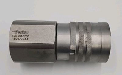 Parker - FEM-751-12FO - 3/4'' Hydraulic Flat-Face Quick Coupling