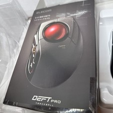 ELECOM DEFT PRO Trackball Mouse, Wired, Wirel...