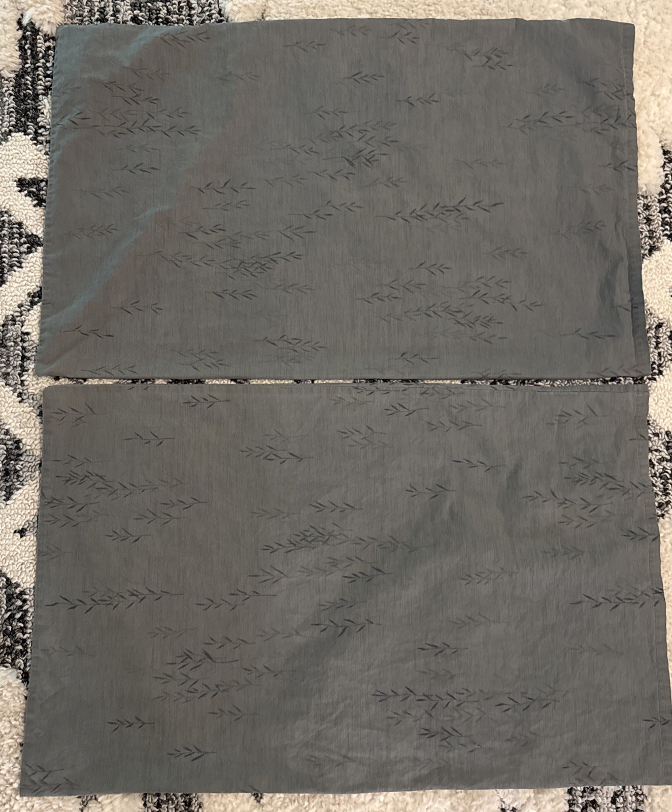 Calvin Klein Khaki Collection Dark Gray Standard Pillowcases