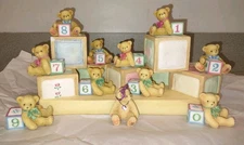 Cherished Teddies Figurines -COMPLETE - Priscilla Hillman Enesco 1990s +FEB BEAR