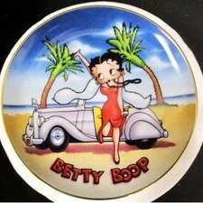 Betty Boop Collector Plate “This Is The Life Danbury Mint 1994 Porcelain Vintage