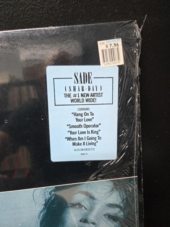 Sade Diamond Life Lp Vinyl 1984 1st Press Shrink/Hype/Insert NM/NM Wax Foto 3 de 4