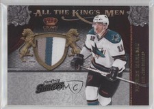 2011 Crown Royale All the King's Men Memorabilia 13/25 Patrick Marleau Patch 0c3