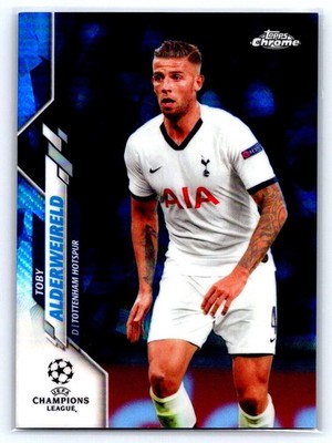 Toby Alderweireld 2020 Topps Chrome Sapphire Edition UEFA REFRACTOR #56 HOT b10d