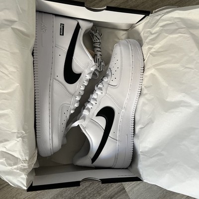 CU9225 102 Nike Air Force 1 Low Supreme White Black 2025 Size 9 M