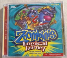 Zoombinis Logical Journey Ages 8 Up The Learning Company New Sealed CD-ROM