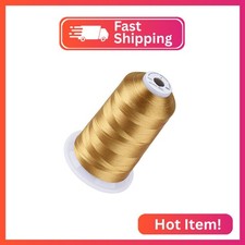 Simthread 5500Yds Embroidery Thread, 5000M High-Yardage 40WT 100 Polyester Thre