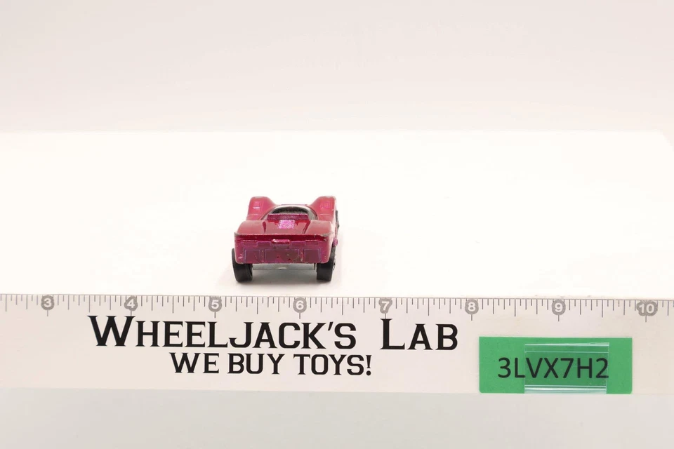 McLaren M6A rosa cremoso #2 1969 Redline Hot Wheels Mattel vintage RL Foto 4 de 4