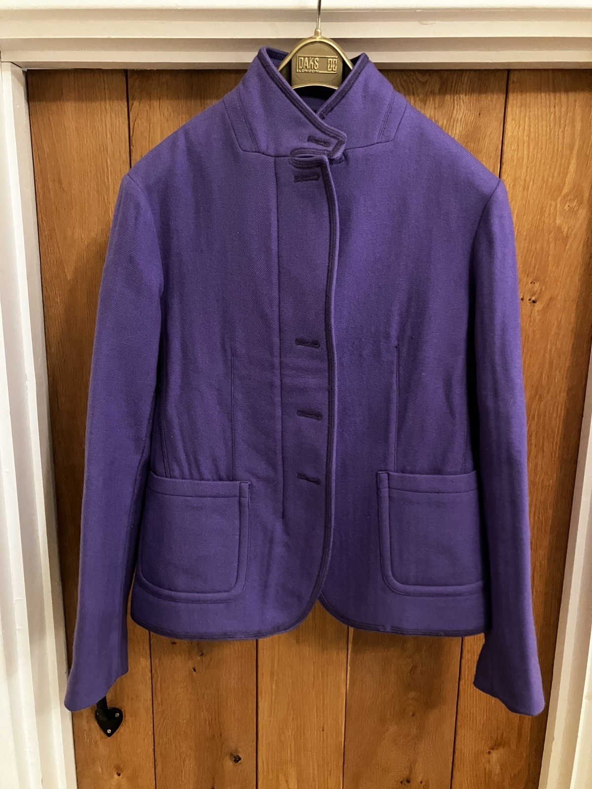 Vintage Moncler Wool Jacket | Stunning Purple | Designer | Woman’: S