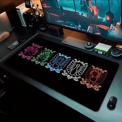 40*90cmSaint Seiya 5 Gaming Mouse Pad - Non-Slip Rubber Base, Smooth Surface, Vi