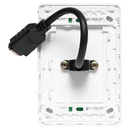 Single HDMI Horizontal Wallplate With Flyleads - Clipsal Pro - Picture 3 of 6