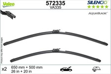 VALEO Wischblatt Scheibenwischer SILENCIO AQUABLADE SET 572335 für LANDROVER 5 3
