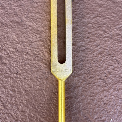 Tuning Fork Chakra Solar Plexus 126 22 Hz Metaphysical Reiki Tool - Picture 2 of 4