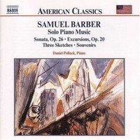 Audio Cd - Samuel Barber - Solo Piano Music - Naxos -D- Neu