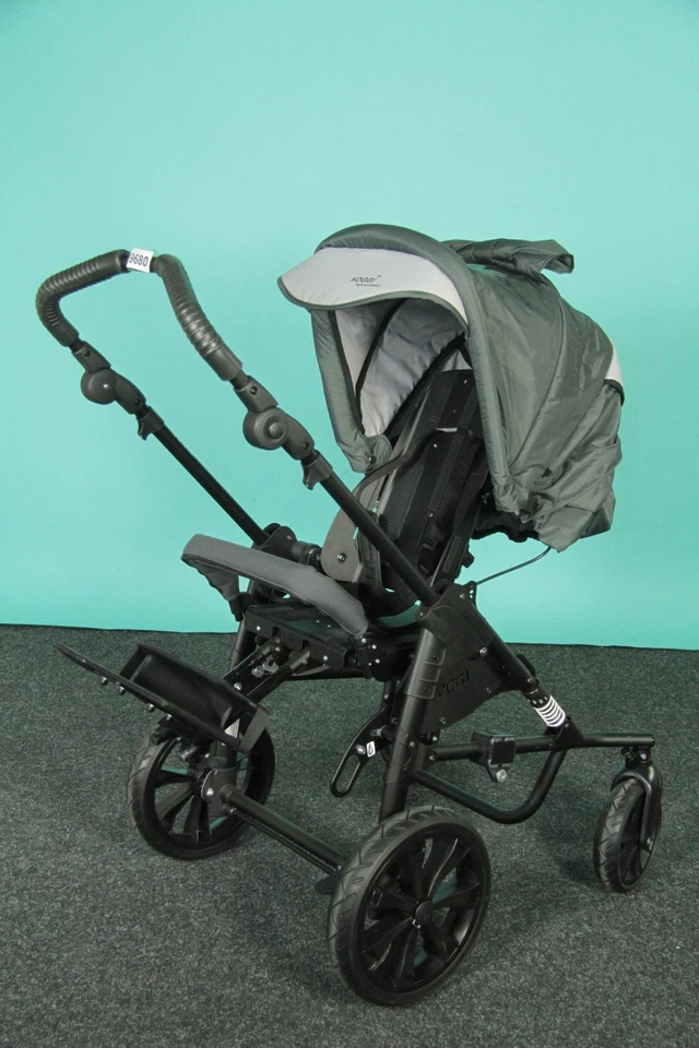 Rehabuggy Hoggi Bingo Evolution Mini Fahrgestell + Sitzeinheit Kinderbuggy #9680 - Bild 2 von 4