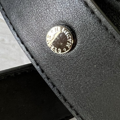 EUC Steve Madden Men’s Faux Leather Belt Silver Tone Buckle Size XL Work Wear - Picture 3 of 12