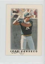 1988 Topps League Leaders Minis Jose Canseco #30 0ek4