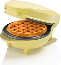 Bestron Waffle Maker, Piastra per waffel mini Ø10 cm, piccola macchina per waffe
