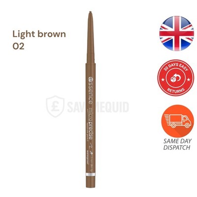ESSENCE Micro Precise Augenbrauenstift - Slim Tip Brow Liner Definer WASSERDICHT!