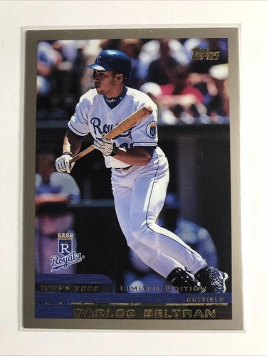 2000 TOPPS LIMITED EDITION #178 CARLOS BELTRAN ROYALS