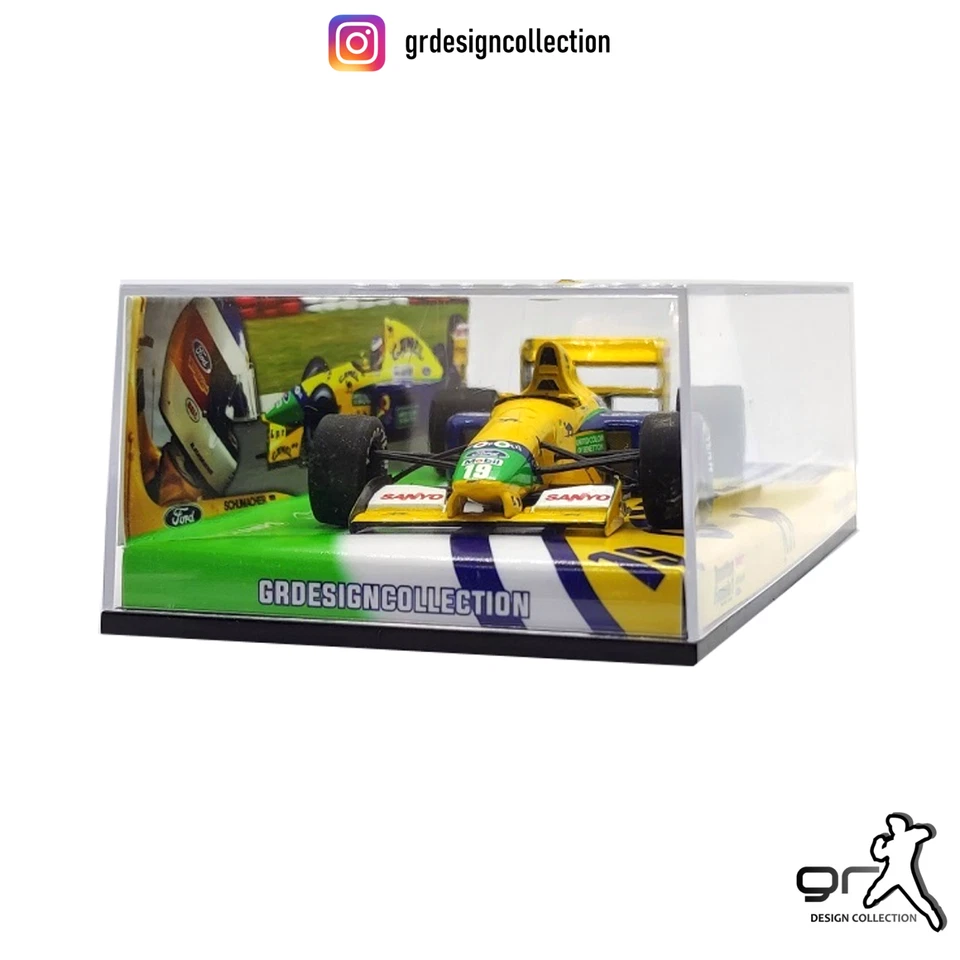 Michael Schumacher - Benetton Ford B191B - F1 GP 1992 / Minichamps / 1:43 - Immagine 4 di 4