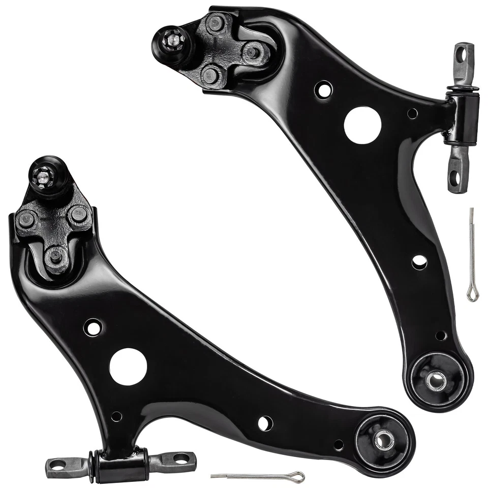 Front Lower Control Arms Outer Tie Rods for Lexus RX350 RX450h Toyota Highlander - Image 3 of 4