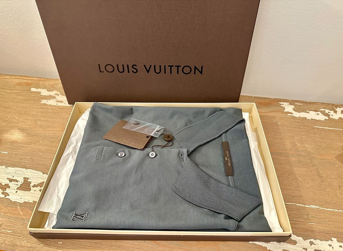 【Louis Vuitton 】ダークグレー ポロシャツ L ダミエシグネチャー ポロシャツ ｜ルイ・ヴィトン 公式サイト
