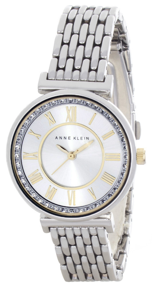 NWT VTG Anne Klein AK Silver Tone Stainless Steel Bracelet Watch Anne Klein Women main image 3