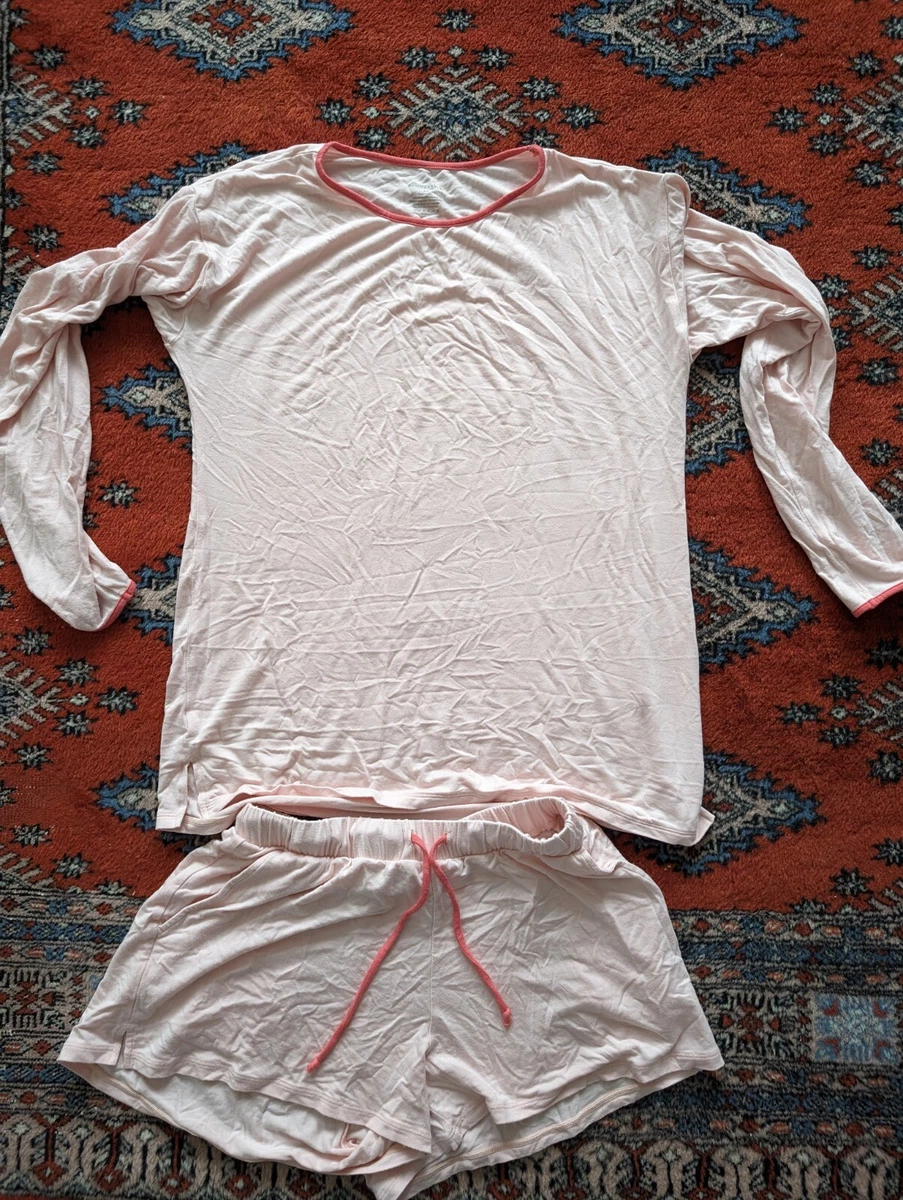 Summersalt Modal Pajama Short Set XS Pink eBay