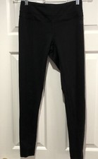 North Face Women’s Black Flash Dry Mid Rise Stretch Leggings Pants Yoga Size Med