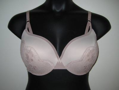 Maidenform Love the Lift Push Up & In Bra Size 40D DM9900 Evening & Blush Cream