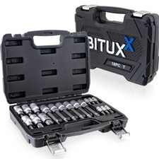 13381/ Nussatz 18tlg Torx Vielzahn Innen Sech...