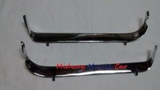 Chrome Front Lower Valance Panel Moldings Pr 1970 70 Pontiac Gto