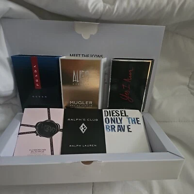 BOXED ICONS SAMPLES SET Boxed Set Of Fragrance