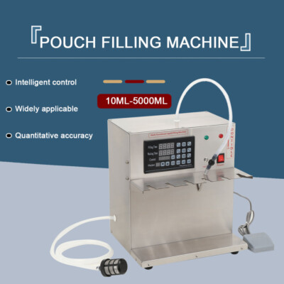 High Accuracy Spout Pouch Filling Machine 6 Head Automatic Hot Liquid Filler