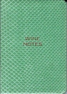 Wine Notes Neiman Marcus Miniature Notebook With Tabs for Different Wine Types 