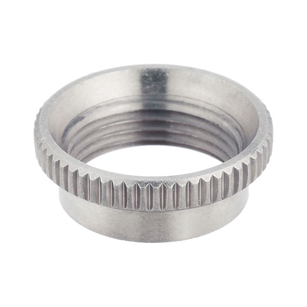 Hosco DTRN-N Deep Thread Round Nut for Switchcraft toggle switch, nickel