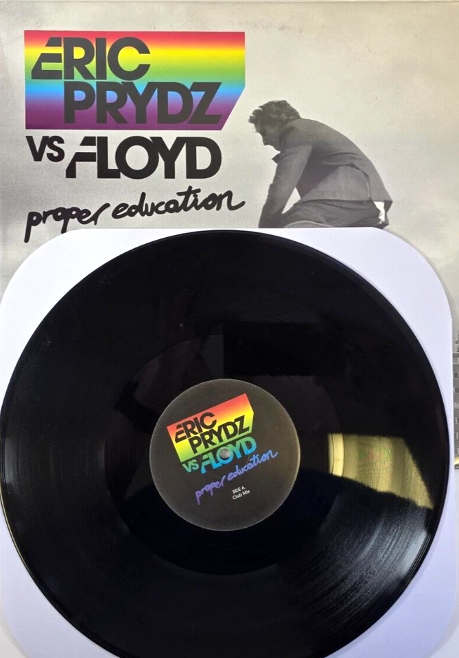Eric Prydz Vs Floyd Proper Education 12" vinyl record 2007 prog house on Data - Image 2 of 4