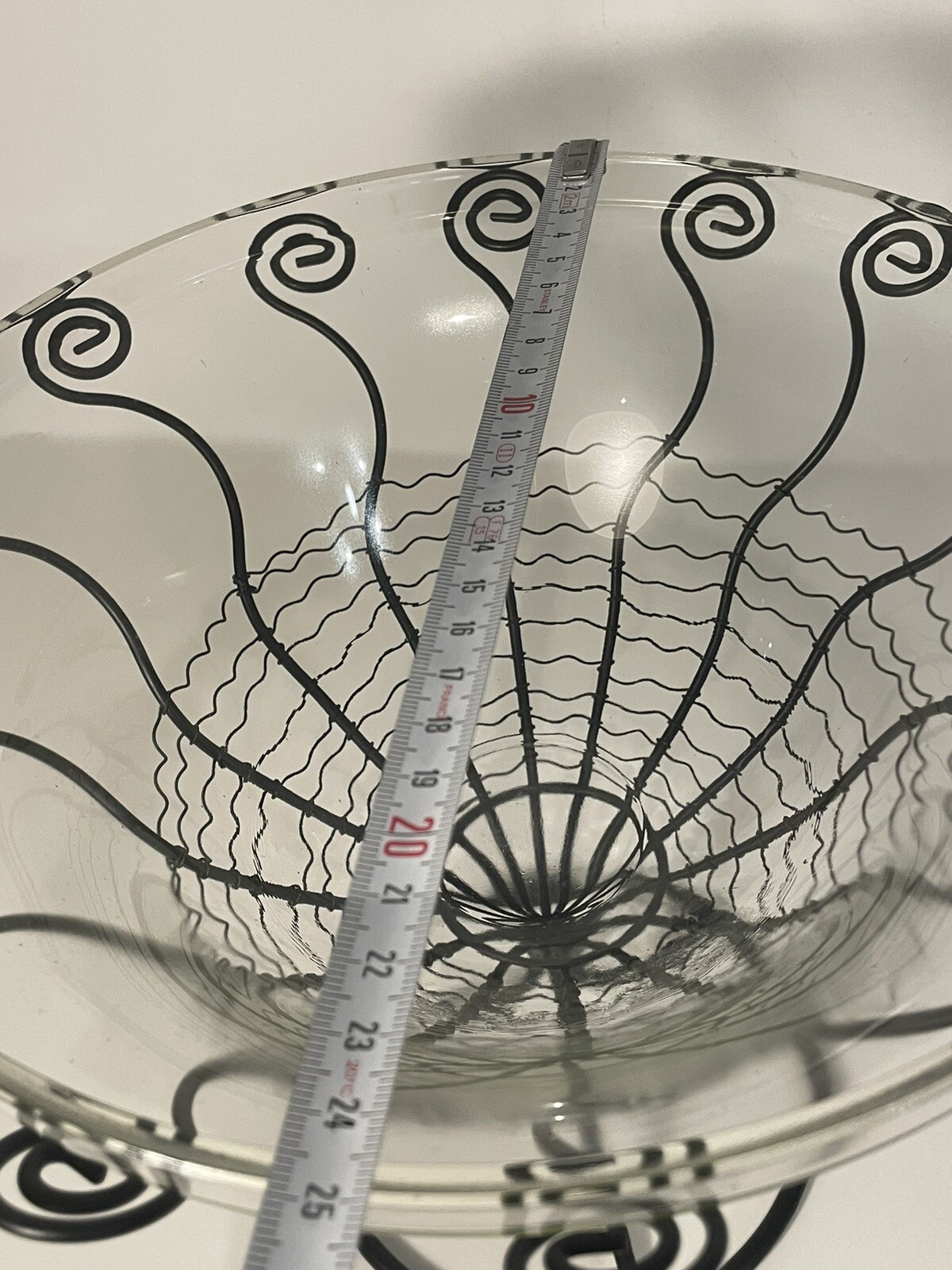 vase verre et metal eBay