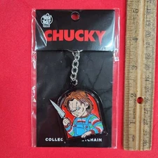 Chucky -  Metal Enamel Keychain - Trick or Treat Studios