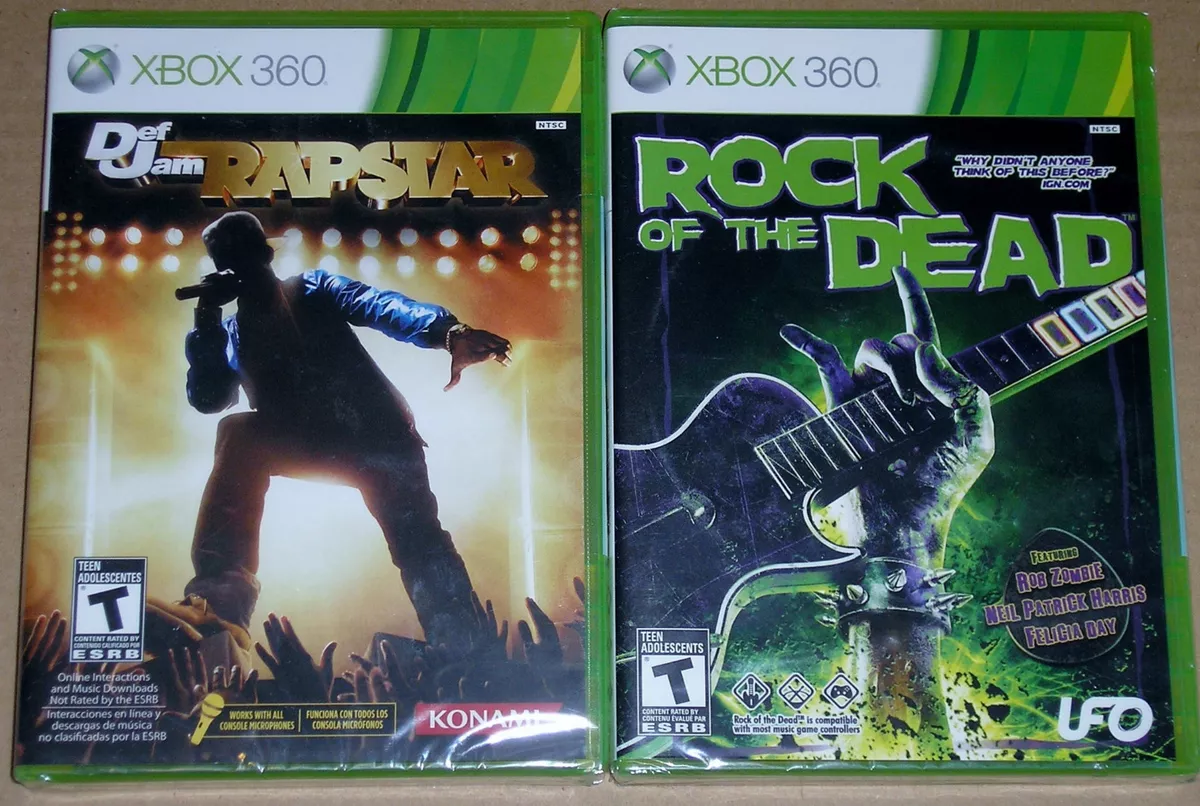 Def Jam Rapstar USED Xbox 360 Video Game – Jamestown Gift Shop