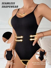 Women Seamless Shapewear Bodysuit Tummy Control Slimming Sculpting Tank Top