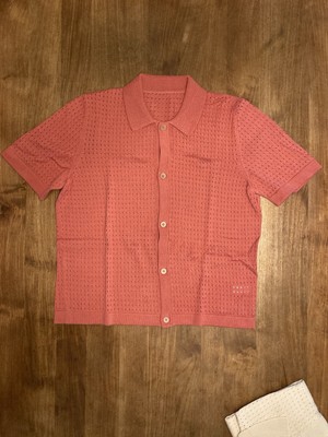 Corridor Pointelle Knit Short Sleeve Shirt