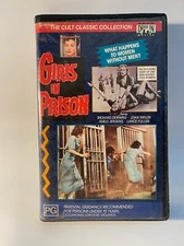Girls in Prison rare Roadshow AU VHS Video 50s AIP WIP exploitation movie