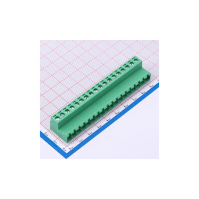Connecteur MX2EDGR-7.62-03P-GN01-Cu-A - Lot De 10 Pièces, Pas De 7.62 Mm, Pour Montage électronique