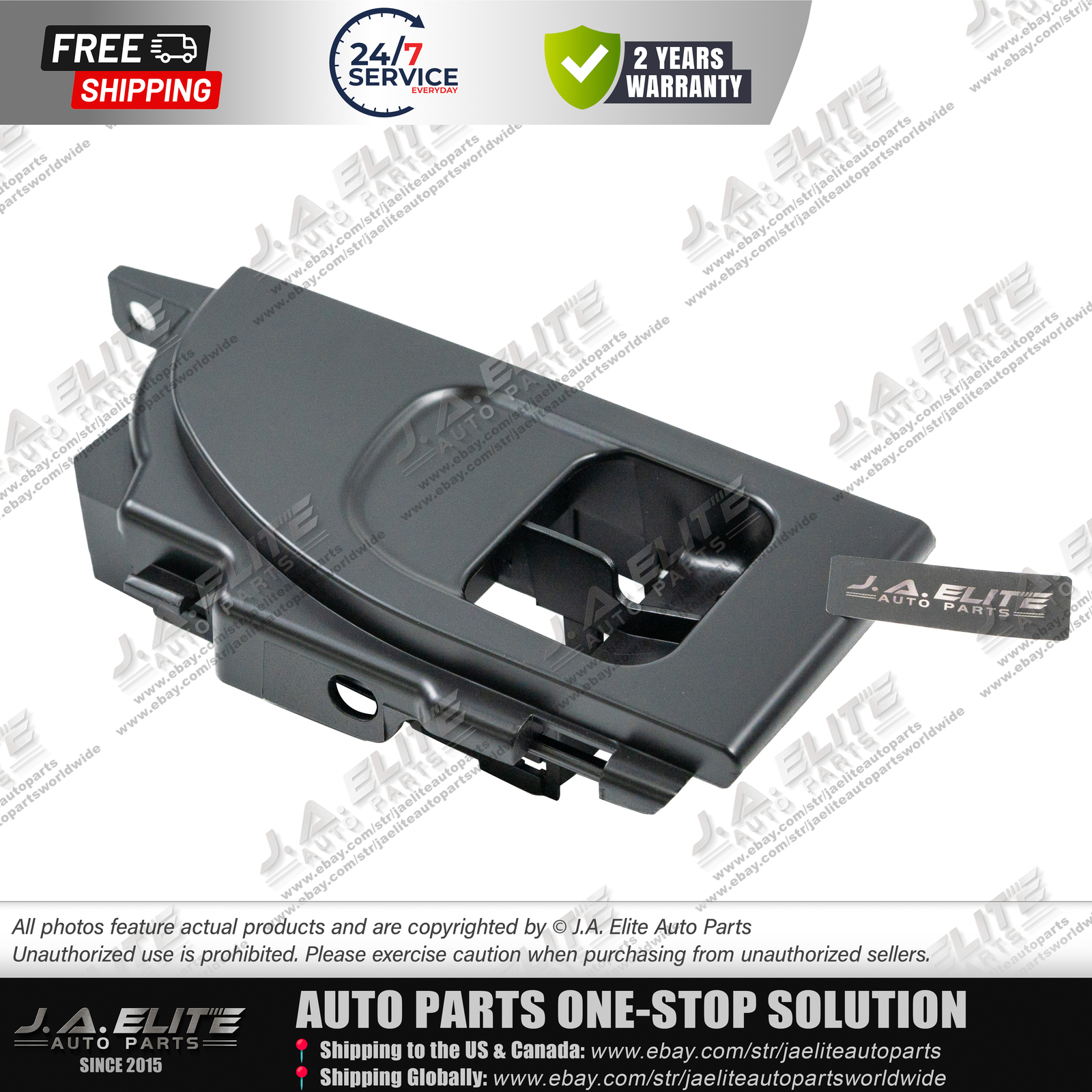 Left Door Window Switch Panel for Maserati GranTurismo (LEFT HAND DRIVE) 293425